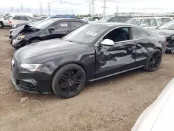 Salvage cars for sale at Elgin, IL auction: 2016 Audi S5 Premium Plus