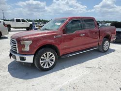 Salvage cars for sale from Copart Arcadia, FL: 2016 Ford F150 Supercrew