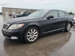 Salvage cars for sale at Wilmer, TX auction: 2009 Lexus LS 460