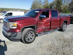 Salvage cars for sale from Copart Concord, NC: 2014 GMC Sierra K1500 SLT