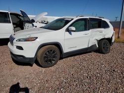 Salvage cars for sale from Copart Phoenix, AZ: 2016 Jeep Cherokee Latitude
