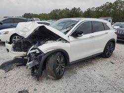 Vehiculos salvage en venta de Copart Houston, TX: 2021 Infiniti QX50 Luxe