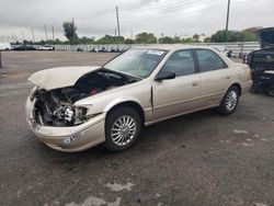 Salvage cars for sale at Miami, FL auction: 2001 Toyota Camry CE