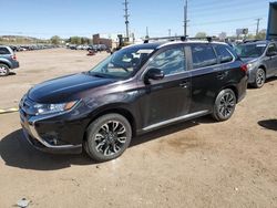 Salvage cars for sale from Copart Colorado Springs, CO: 2018 Mitsubishi Outlander SE