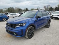 Salvage cars for sale from Copart Madisonville, TN: 2022 KIA Sorento SX
