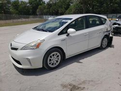 Salvage cars for sale at Fort Pierce, FL auction: 2014 Toyota Prius V