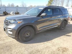 Salvage cars for sale from Copart Ontario Auction, ON: 2020 Ford Explorer XLT