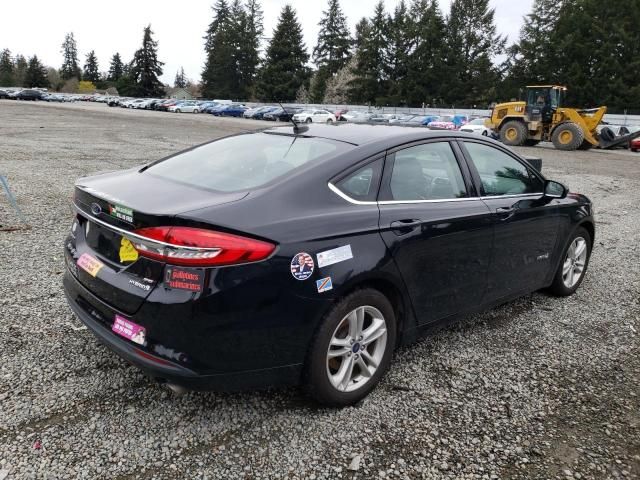 2018 Ford Fusion SE Hybrid