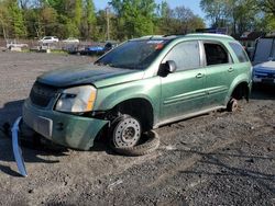 Chevrolet Equinox lt salvage cars for sale: 2005 Chevrolet Equinox LT