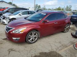 Salvage cars for sale at Pekin, IL auction: 2013 Nissan Altima 3.5S