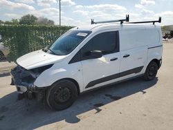 Salvage trucks for sale at Orlando, FL auction: 2015 Ford Transit Connect XLT