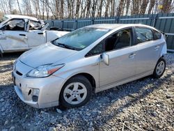 Salvage cars for sale from Copart Candia, NH: 2011 Toyota Prius