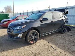 Salvage cars for sale from Copart Portland, MI: 2020 Chevrolet Equinox LT