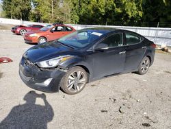 Salvage cars for sale from Copart Arlington, WA: 2014 Hyundai Elantra SE