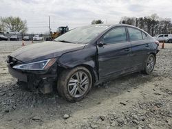 Salvage cars for sale from Copart Mebane, NC: 2020 Hyundai Elantra SEL