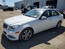 Salvage cars for sale at Jacksonville, FL auction: 2014 Mercedes-Benz C 250