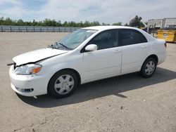 Salvage cars for sale at Fresno, CA auction: 2006 Toyota Corolla CE