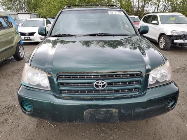 2002 Toyota Highlander