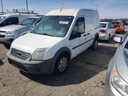 Salvage trucks for sale at Woodhaven, MI auction: 2010 Ford Transit Connect XL