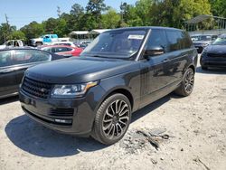 Salvage cars for sale from Copart Savannah, GA: 2014 Land Rover Range Rover Autobiography