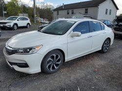 Honda Accord EXL salvage cars for sale: 2016 Honda Accord EXL