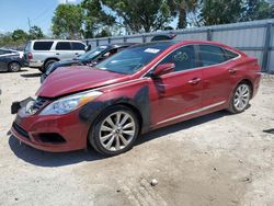 Salvage cars for sale at Riverview, FL auction: 2013 Hyundai Azera GLS