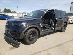 Salvage cars for sale at Nampa, ID auction: 2021 Ford Explorer Police Interceptor