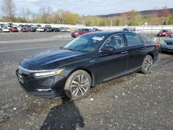 Salvage cars for sale from Copart Grantville, PA: 2018 Honda Accord Touring Hybrid