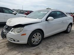 Salvage cars for sale at Riverview, FL auction: 2008 Volkswagen EOS Turbo