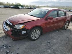 Salvage cars for sale from Copart Cahokia Heights, IL: 2013 Chrysler 200 LX