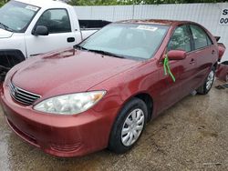 Salvage cars for sale at Bridgeton, MO auction: 2005 Toyota Camry LE