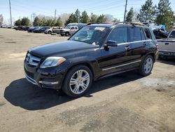 Salvage cars for sale at Denver, CO auction: 2015 Mercedes-Benz GLK 350