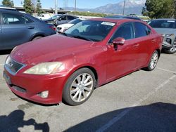 Salvage cars for sale from Copart Rancho Cucamonga, CA: 2009 Lexus IS 250