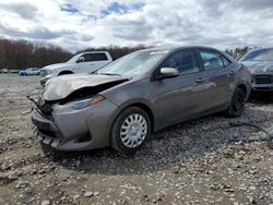 Salvage cars for sale from Copart Windsor, NJ: 2017 Toyota Corolla L