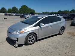 Salvage cars for sale from Copart Mocksville, NC: 2015 Toyota Prius