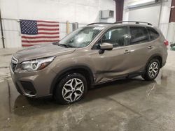 Salvage cars for sale from Copart Avon, MN: 2019 Subaru Forester Premium