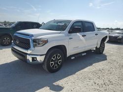 Salvage cars for sale at Arcadia, FL auction: 2018 Toyota Tundra Crewmax SR5