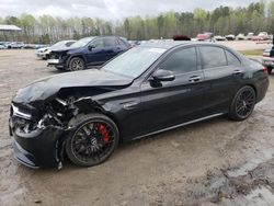 Salvage cars for sale at Charles City, VA auction: 2017 Mercedes-Benz C 63 AMG-S