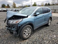 Salvage cars for sale from Copart Portland, OR: 2015 Honda CR-V EX