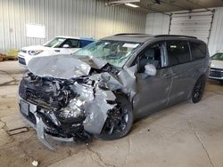 Salvage cars for sale at Franklin, WI auction: 2021 Chrysler Pacifica Touring