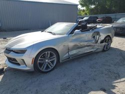Salvage cars for sale from Copart Midway, FL: 2017 Chevrolet Camaro LT