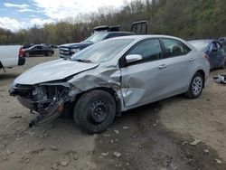 Salvage cars for sale from Copart Marlboro, NY: 2017 Toyota Corolla L