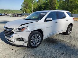 Salvage cars for sale at Concord, NC auction: 2019 Chevrolet Traverse Premier