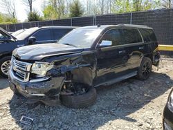 Chevrolet salvage cars for sale: 2015 Chevrolet Tahoe K1500 LTZ