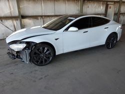 Salvage cars for sale from Copart Phoenix, AZ: 2014 Tesla Model S