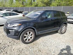 Salvage cars for sale at Waldorf, MD auction: 2016 Land Rover Range Rover Evoque SE