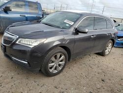 Salvage cars for sale at Haslet, TX auction: 2014 Acura MDX Advance