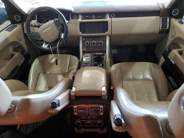 2016 Land Rover Range Rover HSE