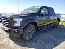 Salvage cars for sale from Copart Mcfarland, WI: 2016 Ford F150 Supercrew