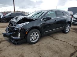 Salvage cars for sale from Copart Woodhaven, MI: 2024 Cadillac XT5 Luxury